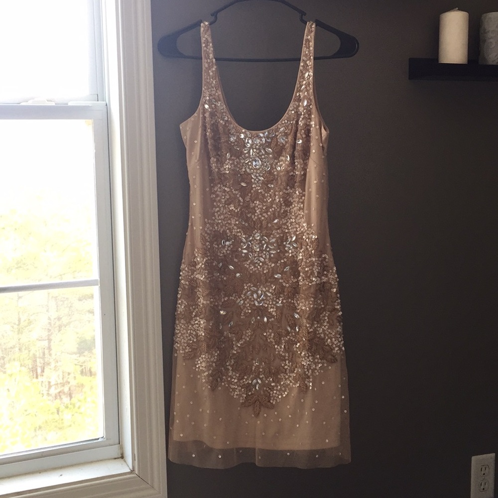 Cocktail Dress in Champagne/Blush